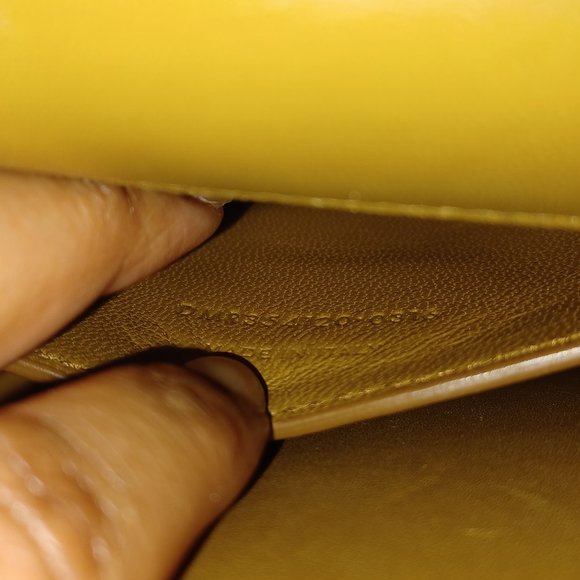 SOLD: Authentic YSL Rare Monogram Small Suede Tassel Crossbody Bag, Camel - Picture 10 of 15